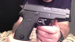 Sig Sauer P225 P6 9mm German SemAuto Carry Pistol  Texas Gun Blog [upl. by Mcadams]