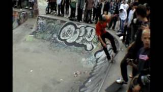 UK Independent Truck Company Team Demo at Exhibition Skate Park [upl. by Aneladdam]