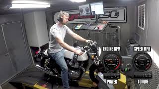 2019 Royal Enfield Continental GT 650 Dyno [upl. by Dry]