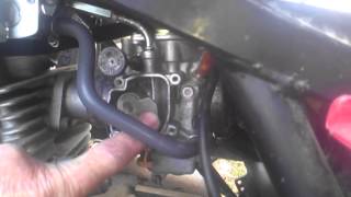 2001 yamaha bear tracker250 carburtor trouble  part 1of 2 [upl. by Mamie]