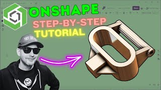 FREE Onshape Tutorial  STEP by STEP [upl. by Dita]