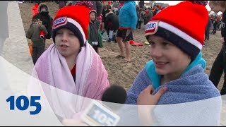 Nieuwjaarsduik Zandvoort  Haarlem105 [upl. by Esilanna]