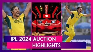 IPL 2024 Auction Highlights Here’s What Happened At Indian Premier League Auction In Dubai [upl. by Weisler]