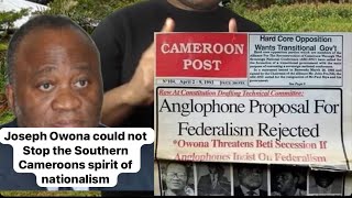 breakingnews Joseph Owona couldn’t succeed Viva Ambazonia [upl. by Mcnelly]