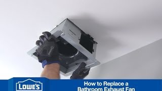 How To Install a Bath Exhaust Fan [upl. by Hartzel766]