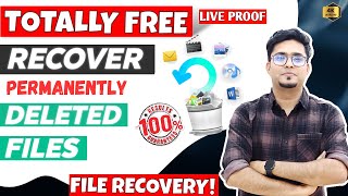 TOTALLY FREE  DATA Recovery Software 2023  Recover Permanently Deleted Files 100 FREE ✅ PART2 [upl. by Abas782]