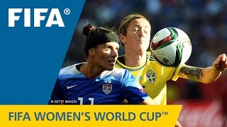 USA v Sweden  FIFA Womens World Cup 2015  Match Highlights [upl. by Chrystal314]