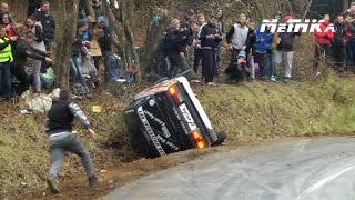 Rally Sprint Felsőnyárád  Sajókaza 2014  Crashes and Show [upl. by Ethbun]