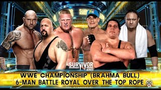 💥 Battle of Heavyweights 🔥 6Man WWE Championship  Survivor Series Madness 🤯 [upl. by Ahsirak763]