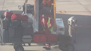 Luggage Handling  Euroairport BaselMulhouse swissport  easyjet [upl. by Dnar]