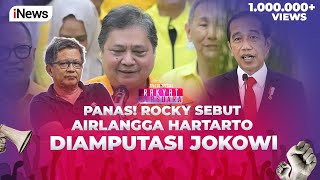 Rocky Gerung Sudah Prediksi Airlangga Hartarto Akan Diamputasi oleh Jokowi  Rakyat Bersuara 1308 [upl. by Nylorahs145]