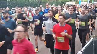 Semimarathon la grande course du grand Paris 27102024 Départ SAS 5 [upl. by Oidale143]