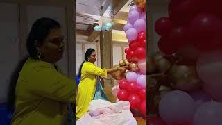 🔥3Million ViewsMinivlog100என்னுடைய கை வண்ணத்தில் மீண்டும் ஒரு பலூன் டெக்கரேஷன்balloon decoration [upl. by Notlek]