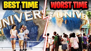 2024 Best Times to Go to Universal AVOID the Busiest Days at Universal with the CROWD CALENDAR [upl. by Bertina]