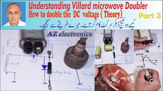 14 Microwave High Voltage Circuits  Villard Voltage Doubler وولٹیج ڈبلر سرکٹ کیسے کام کرتا ہے۔ [upl. by Ardnaxela]