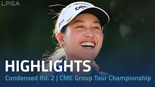 Condensed Rd 2  CME Group Tour Championship [upl. by Thurber]