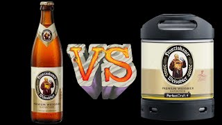 Frankie PerfectDraft Pro Franziskaner Weissbier 6L Keg 50 ABV Vs 500Ml Bottle Revisit [upl. by Akirahs]