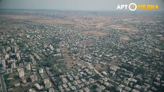 Abadoned part of Famagusta  Varosha from air Cyprus May 2018 [upl. by Adrianne]