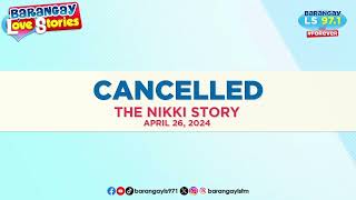 BRIDE kabado magpakasal sa MALIHIM niyang jowa Nikki Story  Barangay Love Stories [upl. by Siriso]