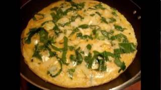 Spinach Omelette [upl. by Anircam]