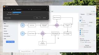 How to Export a Diagram to PDF in Drawio [upl. by Lena]