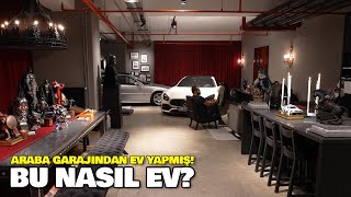 Araba Garajından Ev Yapmış Koleksiyoner Ev Turu  Bu Nasıl Ev [upl. by Baxter]