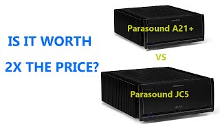 Parasound A21 vs JC5 power amps [upl. by Ahon285]