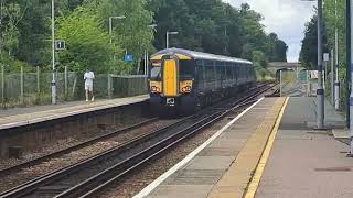 Trains at Lenham Station amp Boughton Road Overbridge  Tuesday 16th July 2024 [upl. by Llevram523]