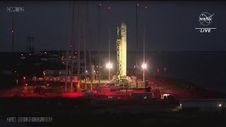 Rocket launch from Wallops Island in VA [upl. by Remmos]