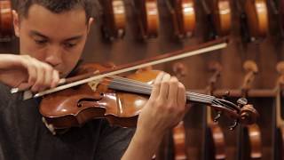 Giuseppe Gagliano Naples 1781  Violin Demonstration [upl. by Waine]