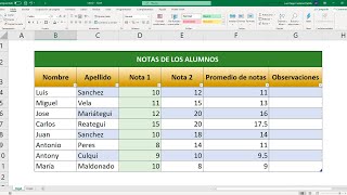 Cómo hacer una tabla en Excel y aplicar formatos en celdas [upl. by Ethel]