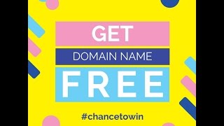 GET A DOMAIN NAME FOR FREE FROM GOOGLE [upl. by Rosenthal]