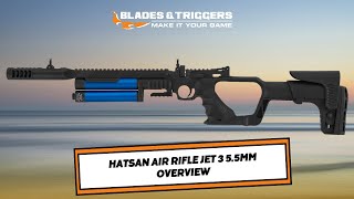 Hatsan Air Rifle Jet 3 55mm Overview [upl. by Anhsirk]