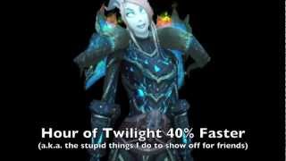 Hour of Twilight 40 FASTERRRRR WoW Parody [upl. by Fredkin]