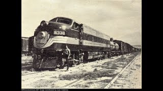 Ferrocarriles Nacionales de México Locomotoras F7 quotlas chatasquot [upl. by Publia]