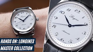 The Longines Master Collection 190th Anniversary is a classically handsome dress watch [upl. by Riley995]