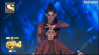 Super Dancer Chapter 4 Bolo Har Har Har Mahadev Sanchit Dance And Vartika [upl. by Nooj]