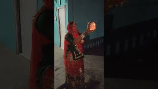 krwachauth Chandra DarshanRajasthani culturekarva chauth special [upl. by Igenia]