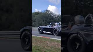 Ac Cobra shelby chased by GT3 RS at Mornay Festival [upl. by Senilec]