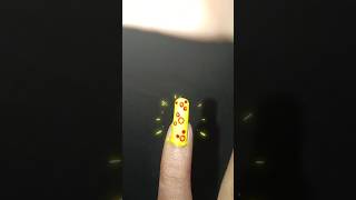 Yellow easy Nail designs at home ytshorts nailart naildesigns trending  YourFav67 shorts [upl. by Admana145]