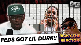 Lil Durk SNATCHED UP by Feds on murderforhire charge  Bubba Dub Reacts  Ricky The Reactor [upl. by Llerdnod75]