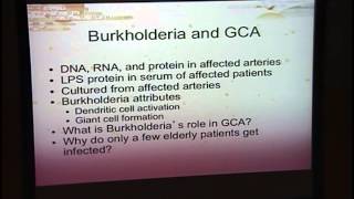 Identification of Burkholderia in Blood and Tissue of Patients with Giant Cell Arteritis [upl. by Aram905]