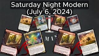 Saturday Night Modern Presented by Tier Zero Gaming July 6 2024 [upl. by Ashling105]