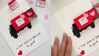 DIY Cute Gift Idea  Gift Idea For Friend  Gift Card Tutorial Card For Love  Love Mails Handmads [upl. by Areik204]