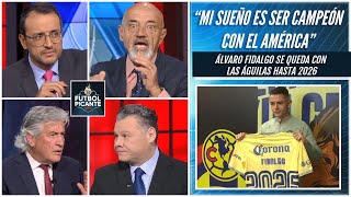 FIDALGO y su lección a JUGADORES MEXICANOS Mi sueño es ser campeón con el América  Futbol Picante [upl. by Annad]