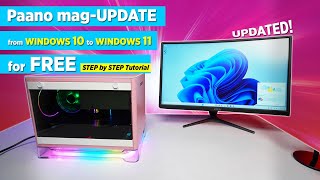 VLOG Paano magUPDATE from Windows 10 to Windows 11 for FREE [upl. by Lingwood]