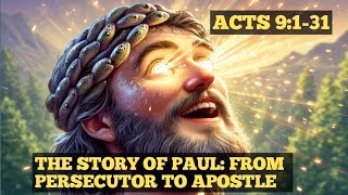 Animated Bible stories  The reason why Paul went BLIND after Encountering Jesus Christ [upl. by Leinadnhoj]