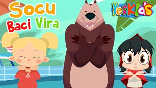 Socu Baci Vira  Canzoni per Bambini e Baby Dance di YesKids [upl. by Kial]