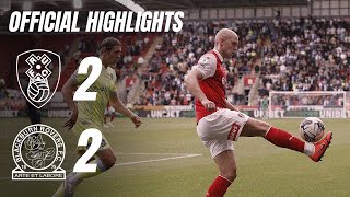 Home league opener 🏟  🗽 Rotherham United 2  2 Blackburn Rovers 🔵⚪  Highlights 📺 [upl. by Elokin]