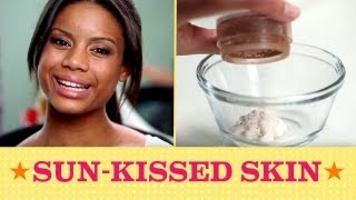 Homemade Bronzer DIY Tips on How to Make a SelfTanner  Seventeens Get Cute With Chloe [upl. by Zoa57]